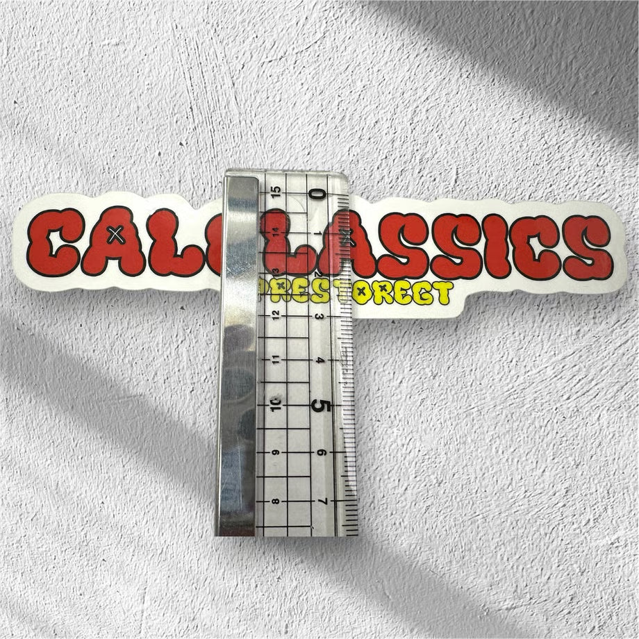 キャルクラ ポップロゴ ステッカー