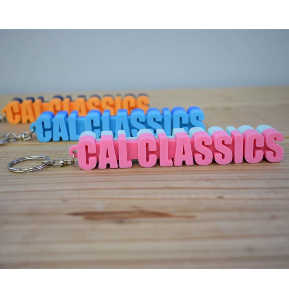 CAL CLASSICS　3Dラバーキーホルダー