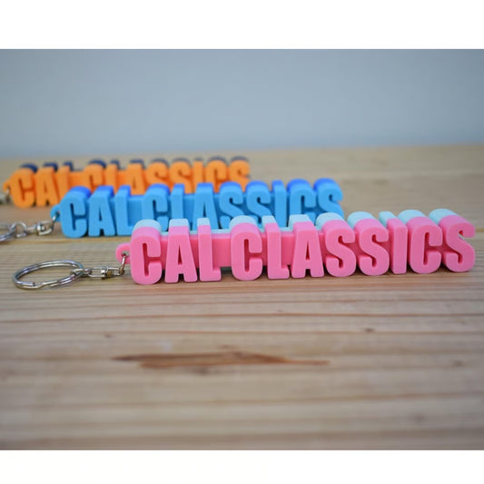 CAL CLASSICS　3Dラバーキーホルダー