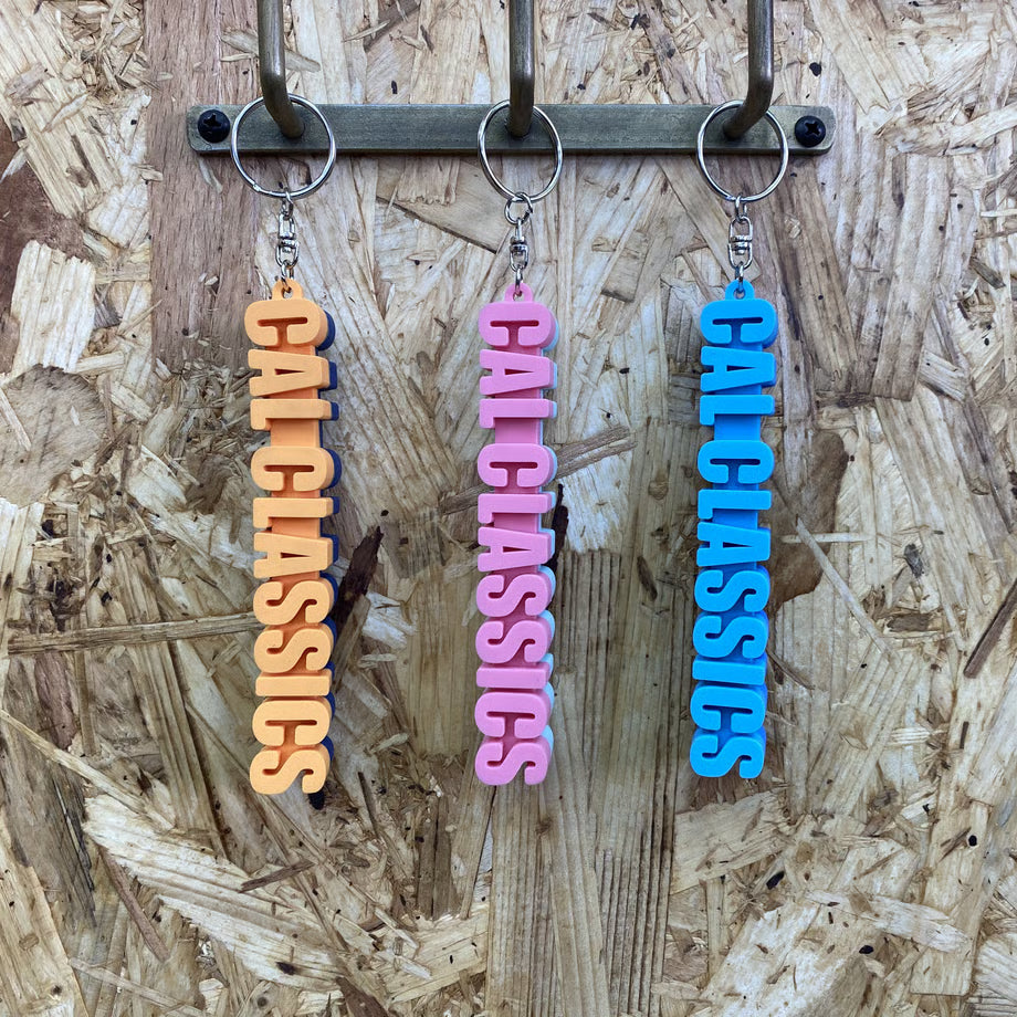 CAL CLASSICS　3Dラバーキーホルダー