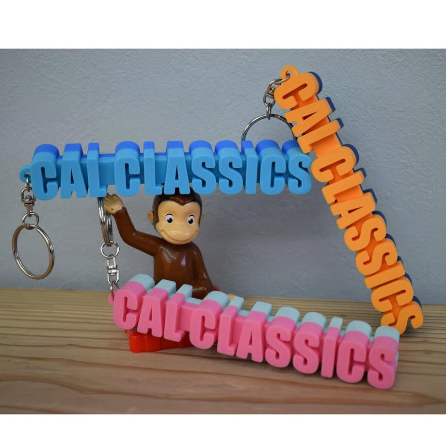 CAL CLASSICS　3Dラバーキーホルダー