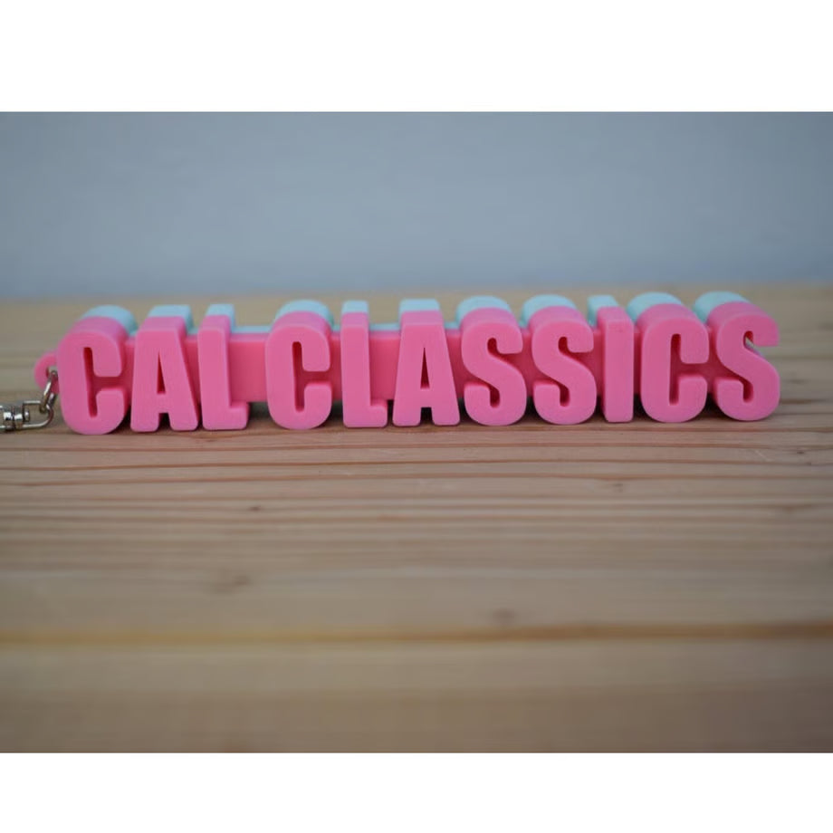 CAL CLASSICS　3Dラバーキーホルダー