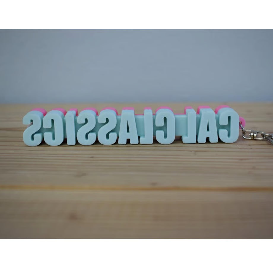 CAL CLASSICS　3Dラバーキーホルダー