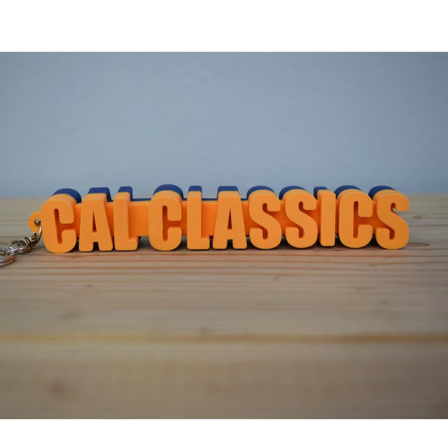 CAL CLASSICS　3Dラバーキーホルダー