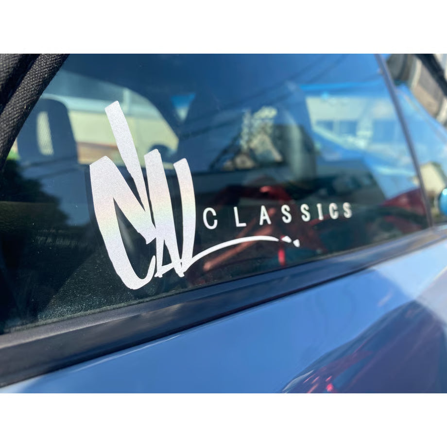 新色‼リフレクター　シルバー　キャルクラシックス　ステッカー　令和モデル　　反射