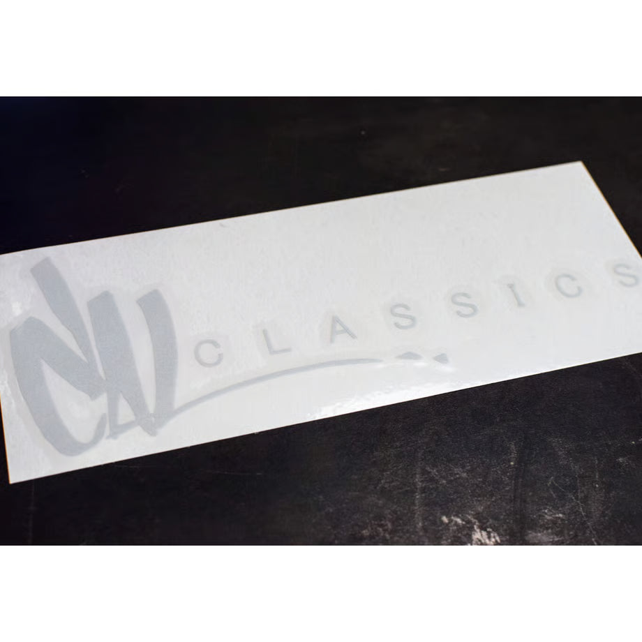 新色‼リフレクター　シルバー　キャルクラシックス　ステッカー　令和モデル　　反射