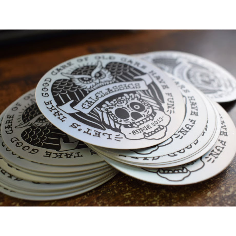 御守りステッカー！イラストロゴ (ホログラム)