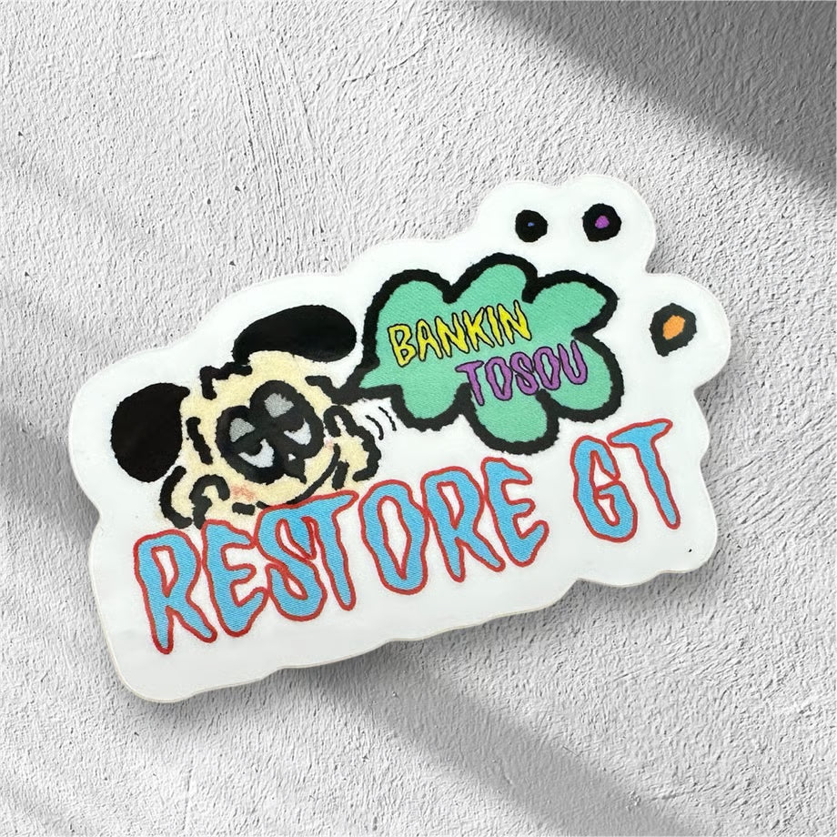 キャルクラ・レストアGTステッカー(3枚set)