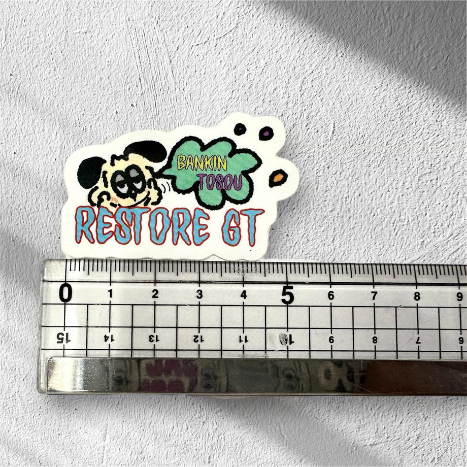 キャルクラ・レストアGTステッカー(3枚set)