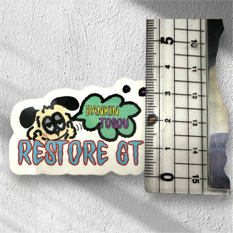 キャルクラ・レストアGTステッカー(3枚set)